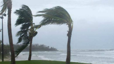 ильный шторм на фиджи