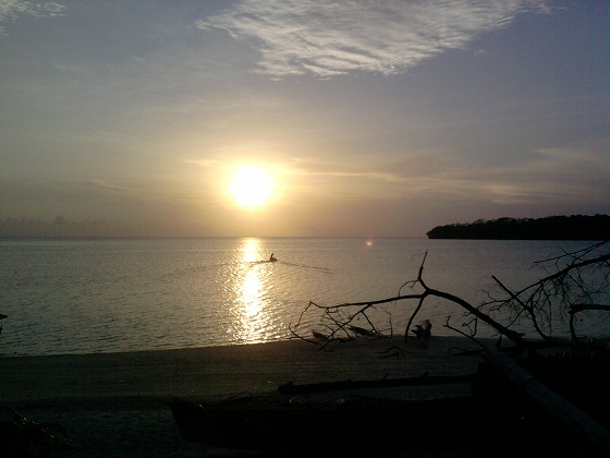 закат-на-острове